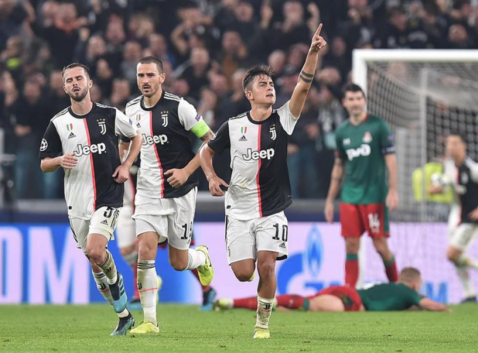 Dybala da el triunfo a Juventus y lo acerca a octavos