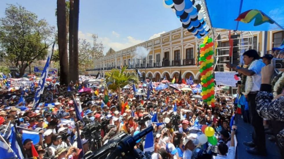 Evo Morales dice que perdió la paciencia   