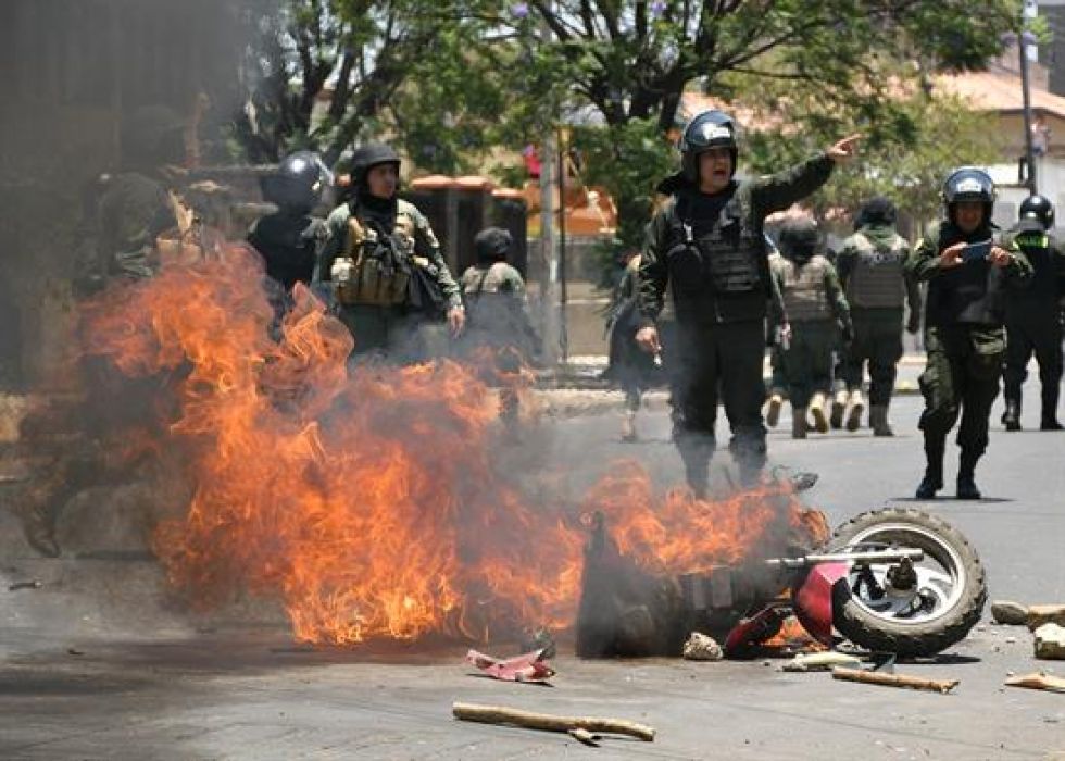 La ONU hace un "llamado clamoroso" a rechazar la violencia en Bolivia