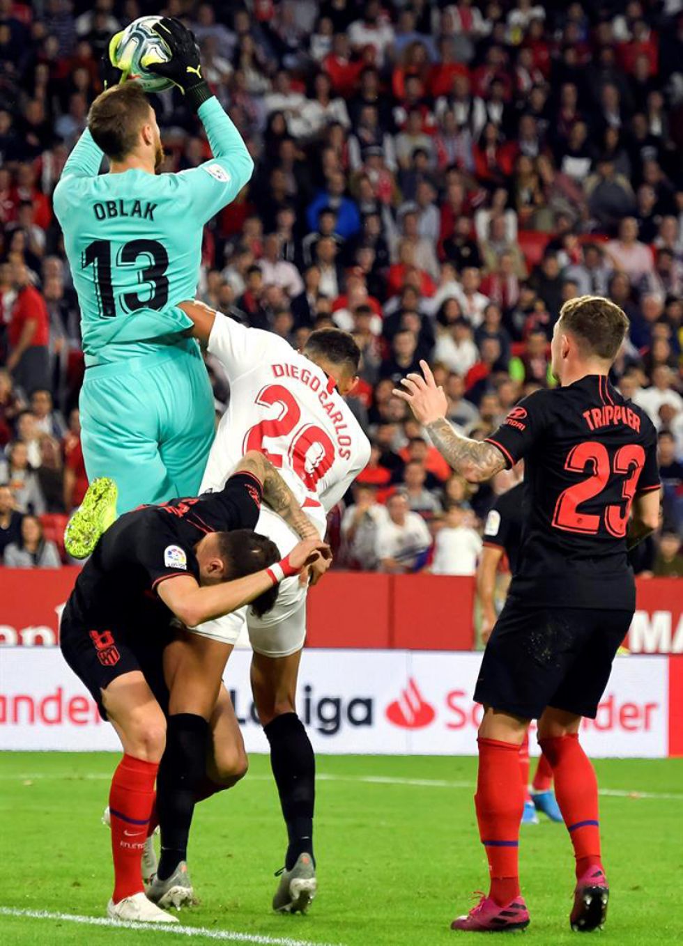 Sevilla y Atlético empatan en el “Sánchez Pizjuán”