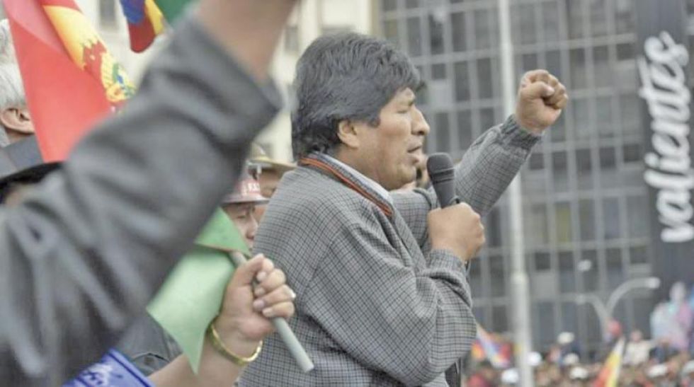 Morales: "quiero decirle al mundo, no voy a renunciar"
