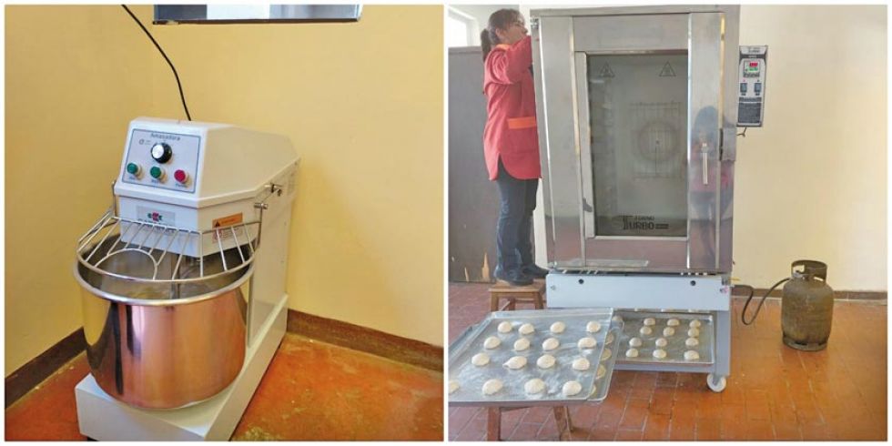 Inician elaboración de pan integral en el Centro de Educación  San Juan de Dios