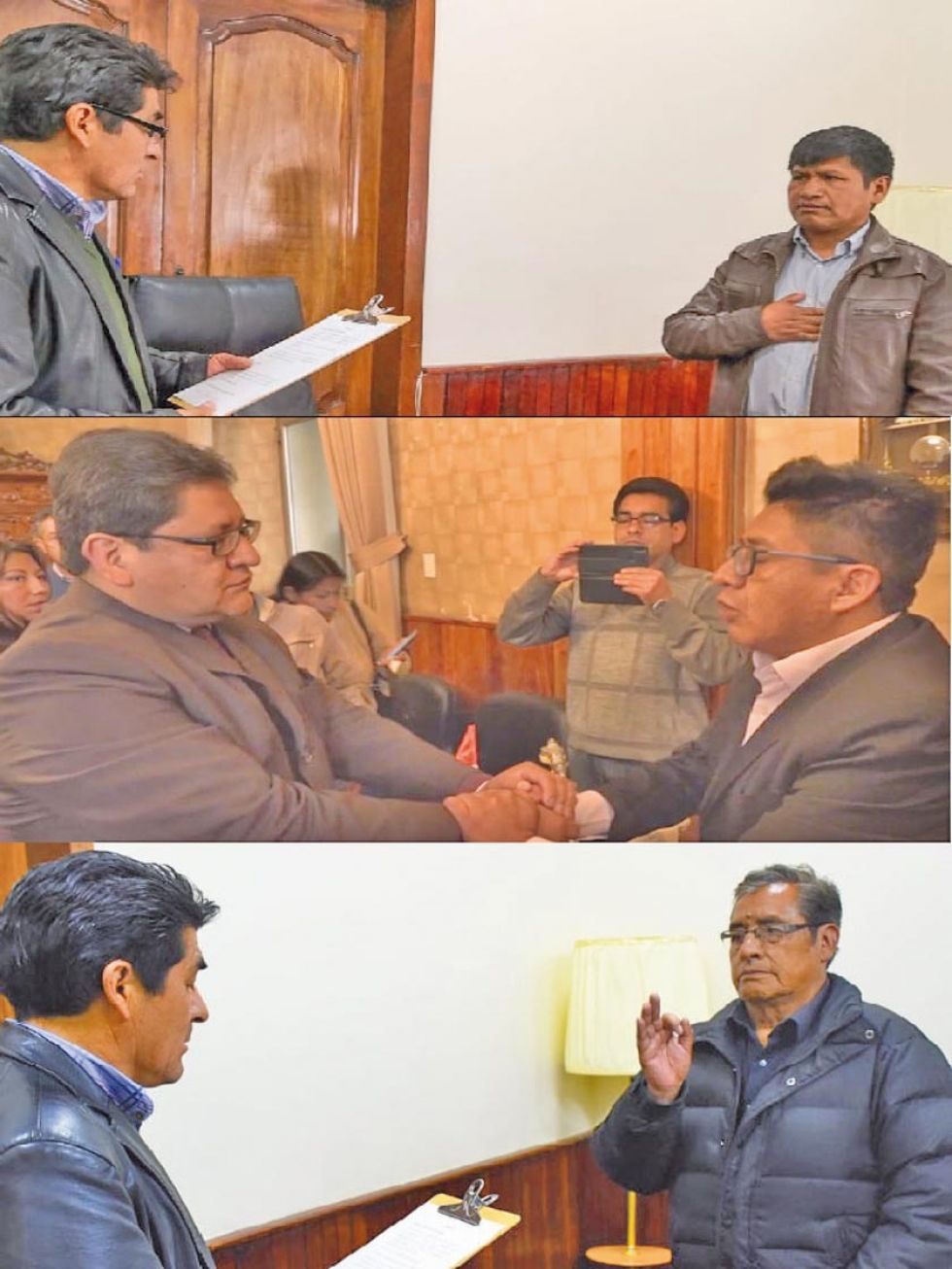 Juran nuevas autoridades con el encargo de trabajar por Potosí
