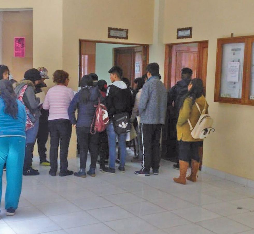 UATF recibe formularios de preinscripción hasta el 13 de diciembre