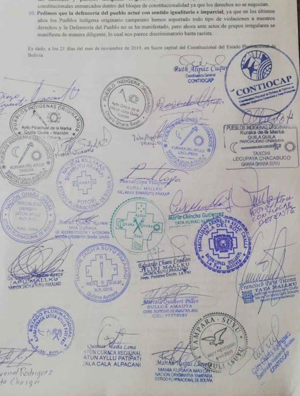 Sepa qué naciones son las  que firman el documento