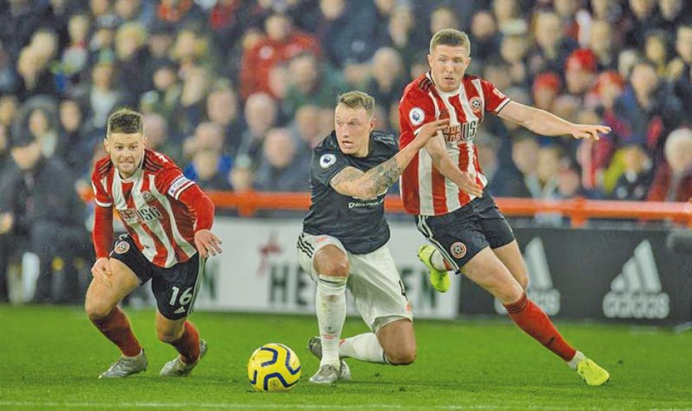Manchester United empata al Sheffield