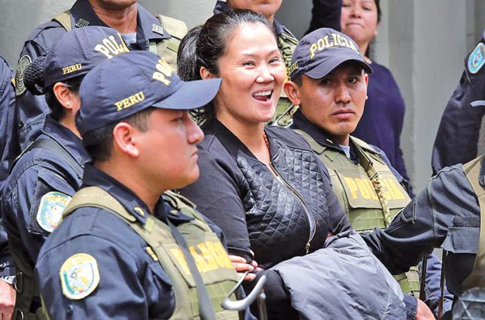 Tribunal ordena la libertad de la excandidata Fujimori