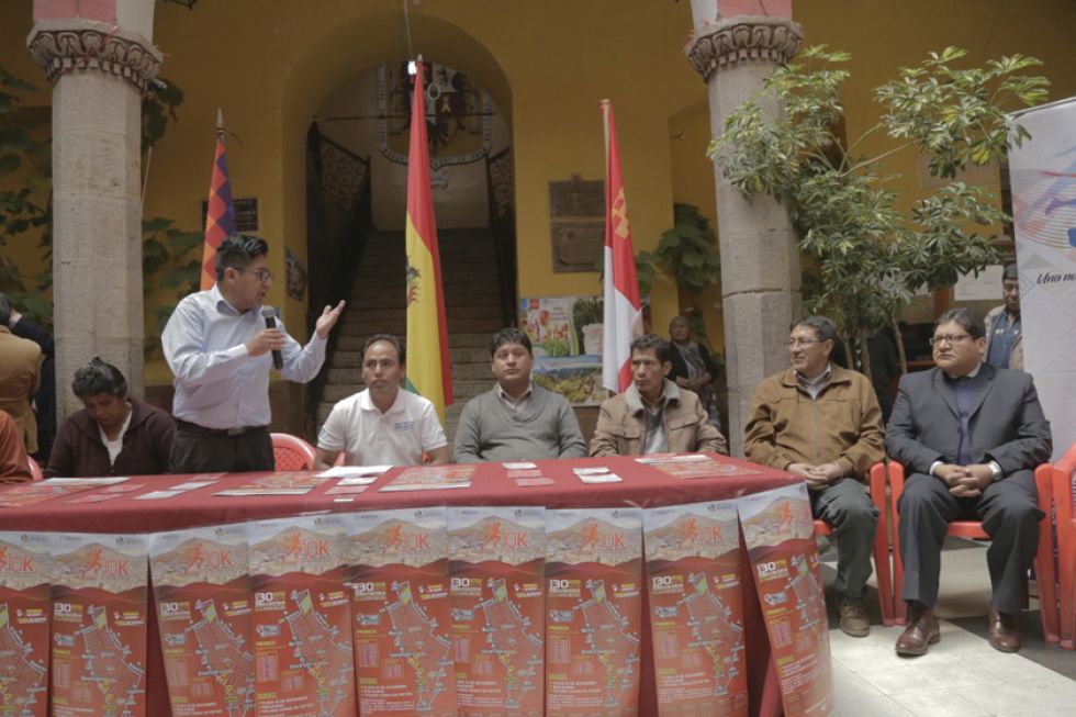 Lanzan carrera pedestre en Potosí