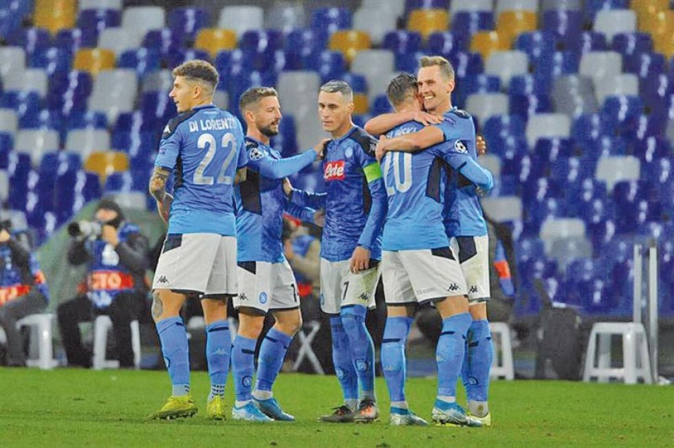 Nápoles vence a Genk en el estadio de “San Paolo”