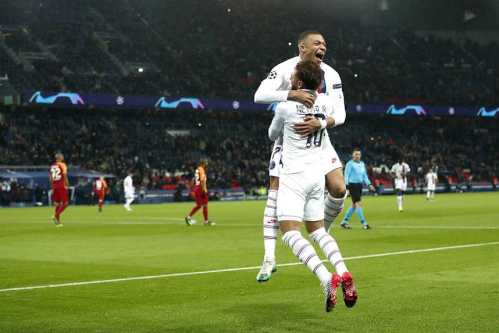 PSG golea a Galatasaray en la Liga de Campeones