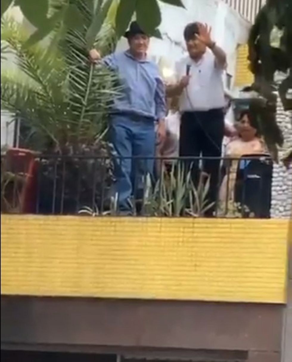 Argentina : Evo reaparece en público ante sus militantes