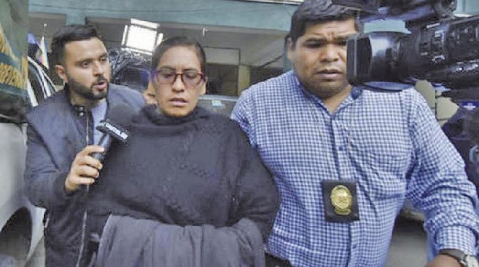 Exvocal Lidia Iriarte se presentó en la Fiscalía y quedó aprehendida