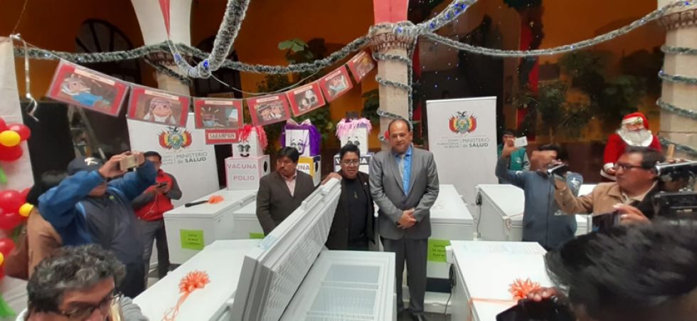 Ministerio de Salud entregó equipamiento médico al municipio de Potosí