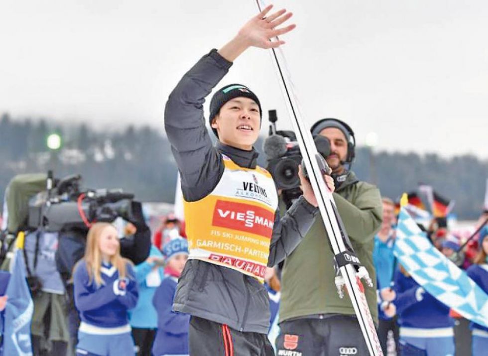 El japonés Ryoyu Kobayashi buscará revalidar la victoria en el Cuatro Trampolines