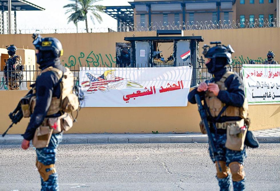Baja la tensión en Embajada en Bagdad