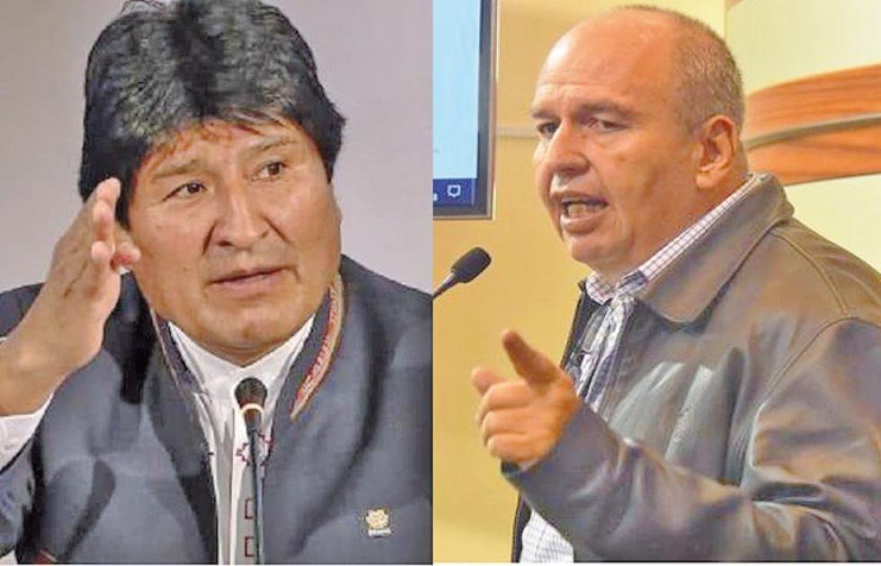 Gobierno y Evo endurecen "guerra" de acusaciones