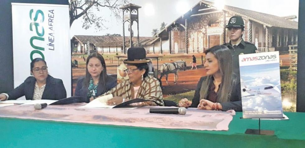 Culturas y Amaszonas acuerdan promover la integración del turismo