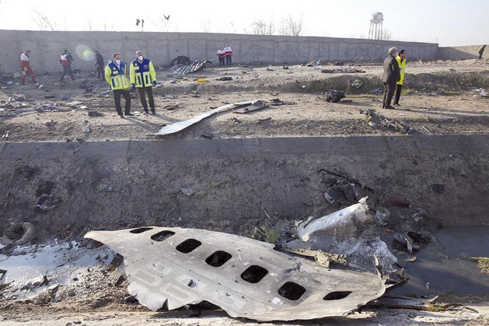 Irán reconoce derribo  del avión ucraniano