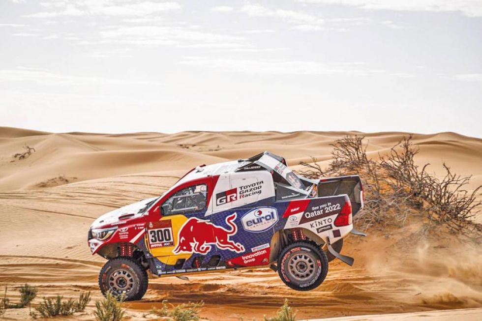 Al-Attiyah se mantiene discreto en la recta final