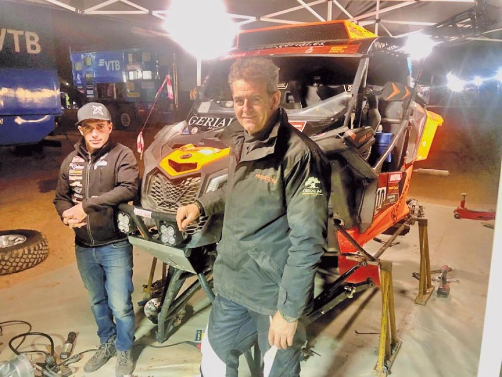 Hinojo y Ortega son la sorpresa del "Rally"