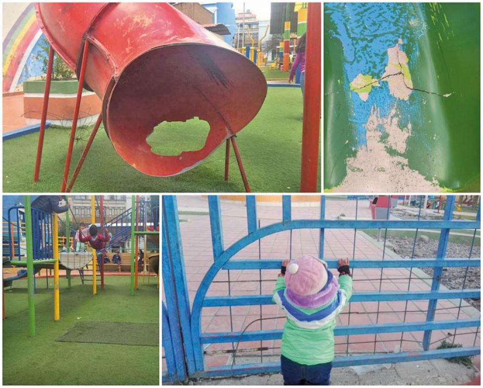 Piden abrir los parques infantiles