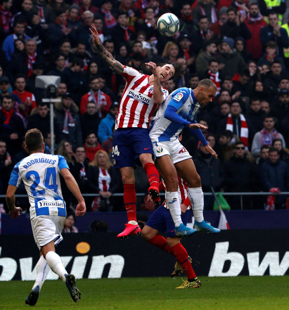 Atlético de Madrid empata sin goles ante el Leganés