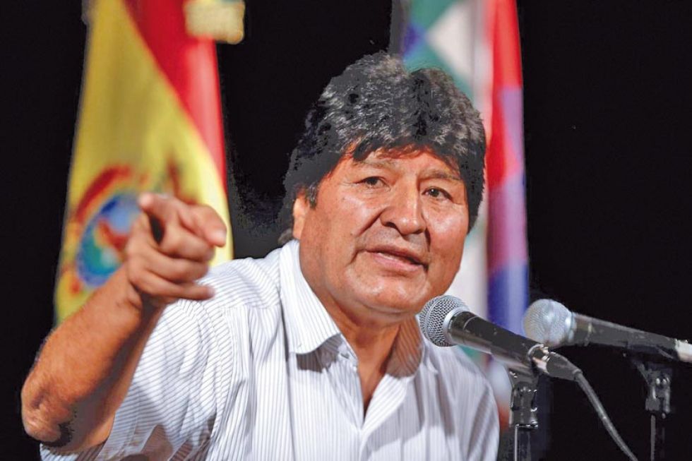 Evo da poder para ser inscrito como candidato a legislador