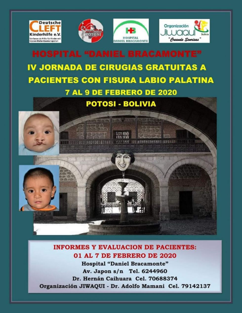 Lanzan campaña gratuita en el Bracamonte para pacientes con labio leporino
