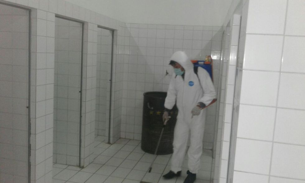 Desinfectarán los baños de las unidades educativas 