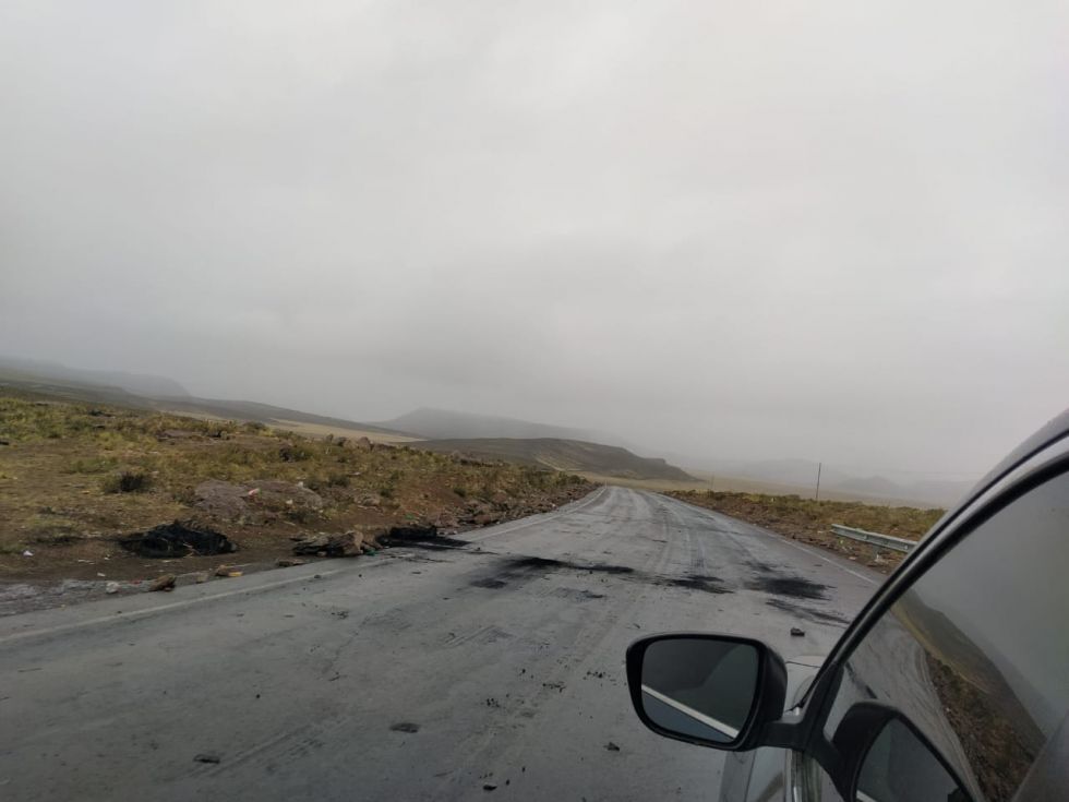 Advierten con bloquear la carretera Potosí - Oruro