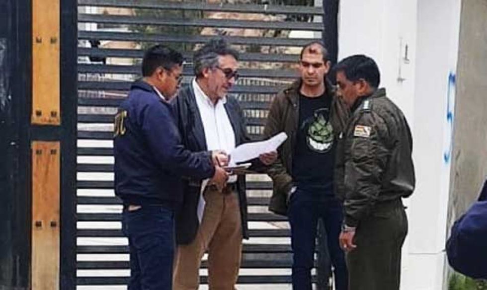Aprehenden a Gustavo Torrico por los presuntos delitos de sedición y terrorismo