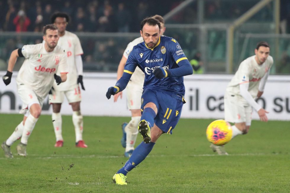 Juventus Turín cae ante el equipo de Hellas Verona en la Serie A italiana
