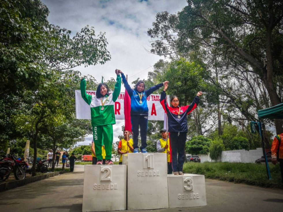 La potosina Chumacero sube al podio en el torneo Nacional de Marcha Atlética