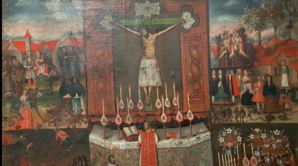 Muestran tesoros ocultos de la Catedral de La Paz