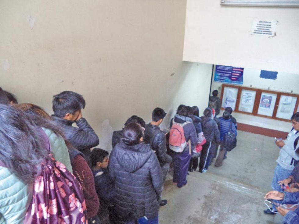 Ayer culminó el plazo para recibir a las postulaciones a becas en la UATF