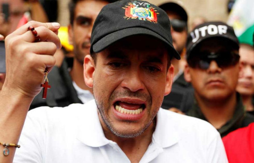 Camacho habla de poner su candidatura "en blanco" 