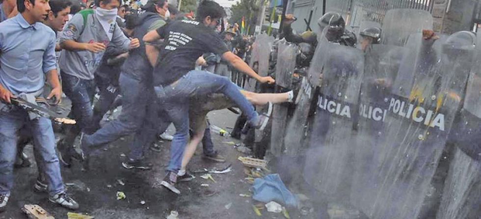 Informe de exjefe de la UTOP devela protección policial a grupos afines al MAS 
