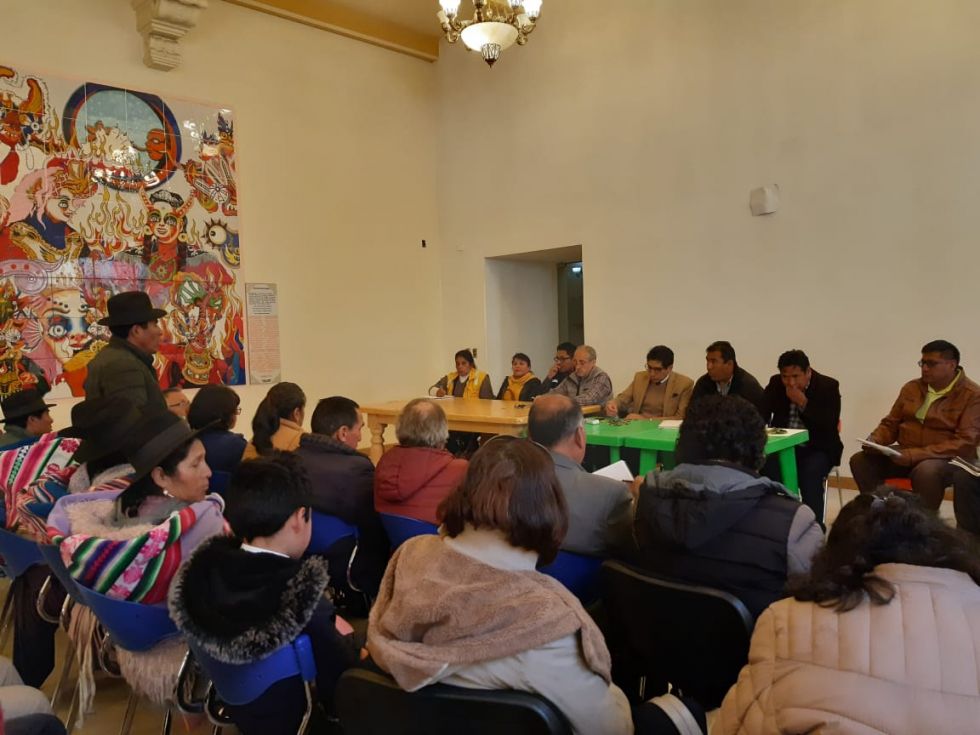 Reunión sobre patrimonio se realiza sin gobernador ni alcalde