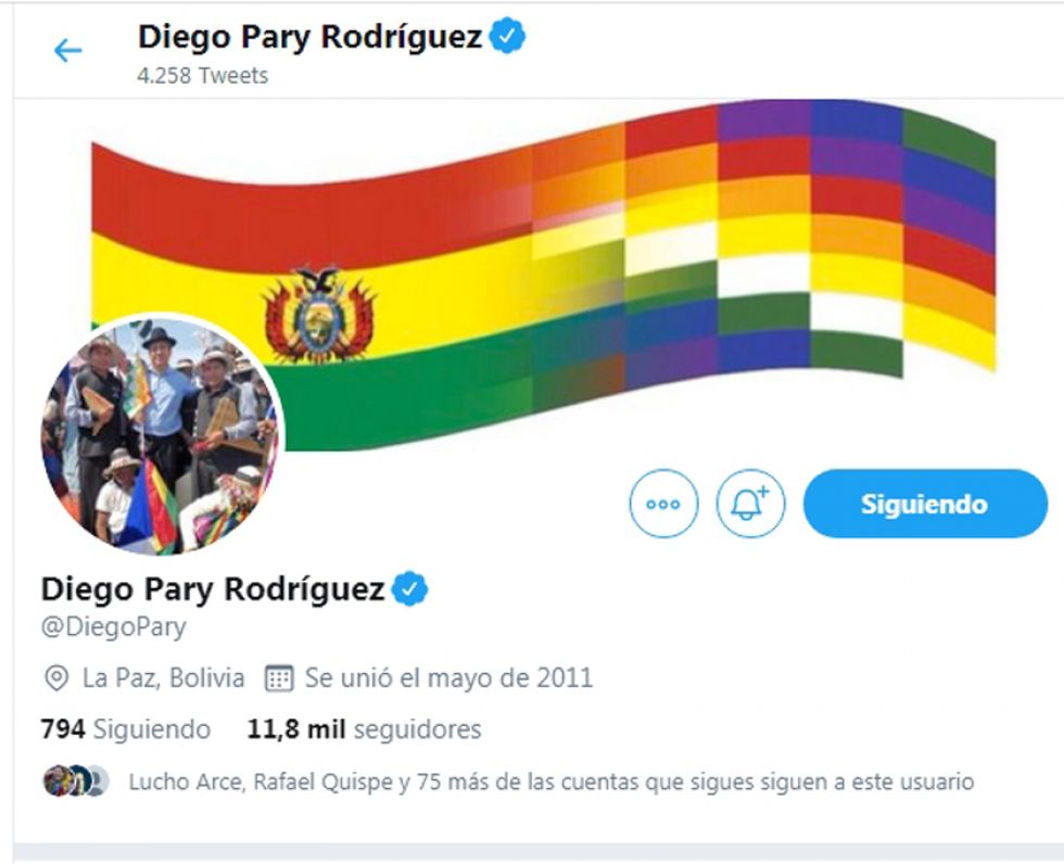 Diego Pary dice que es decisión política
