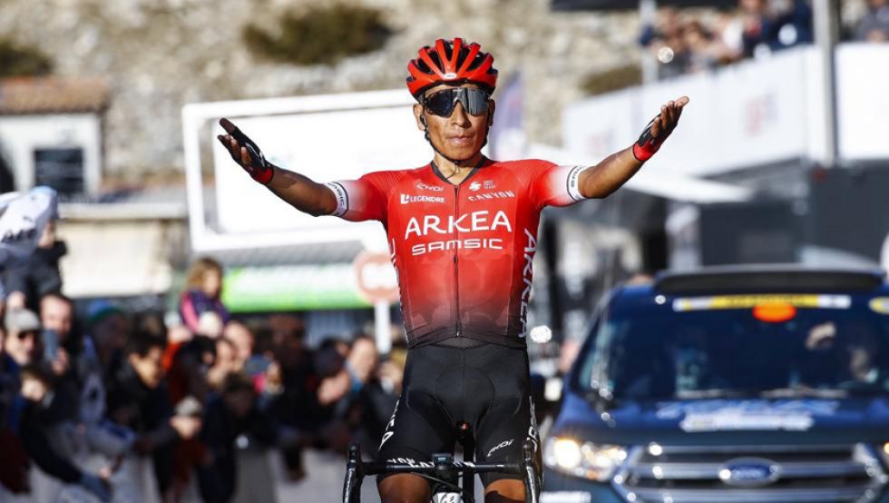 Nairo Quintana es el nuevo líder del Tour del Var y los Alpes Marítimos de ciclismo