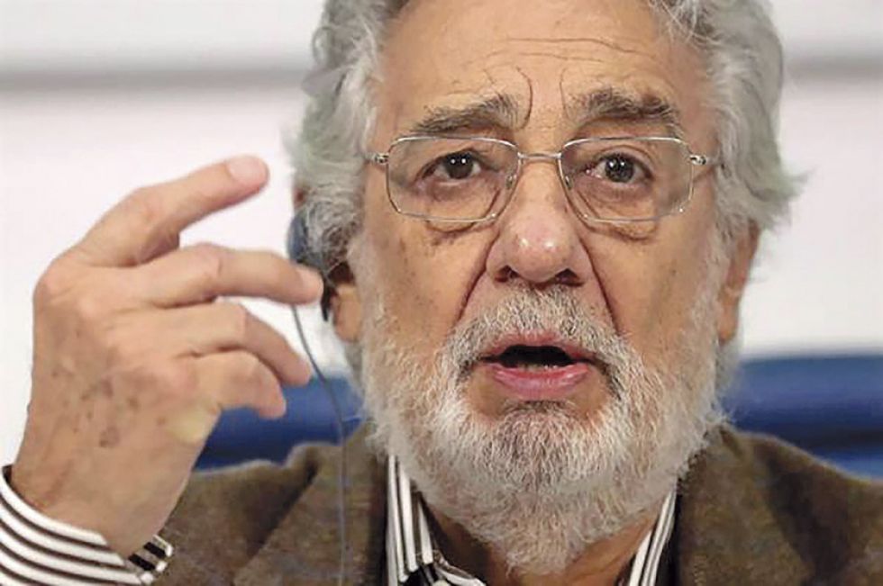 Plácido Domingo acepta que cometió acoso sexual