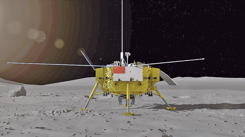 Chang'e 4 ya ofrece datos sobre el lado oculto de la Luna