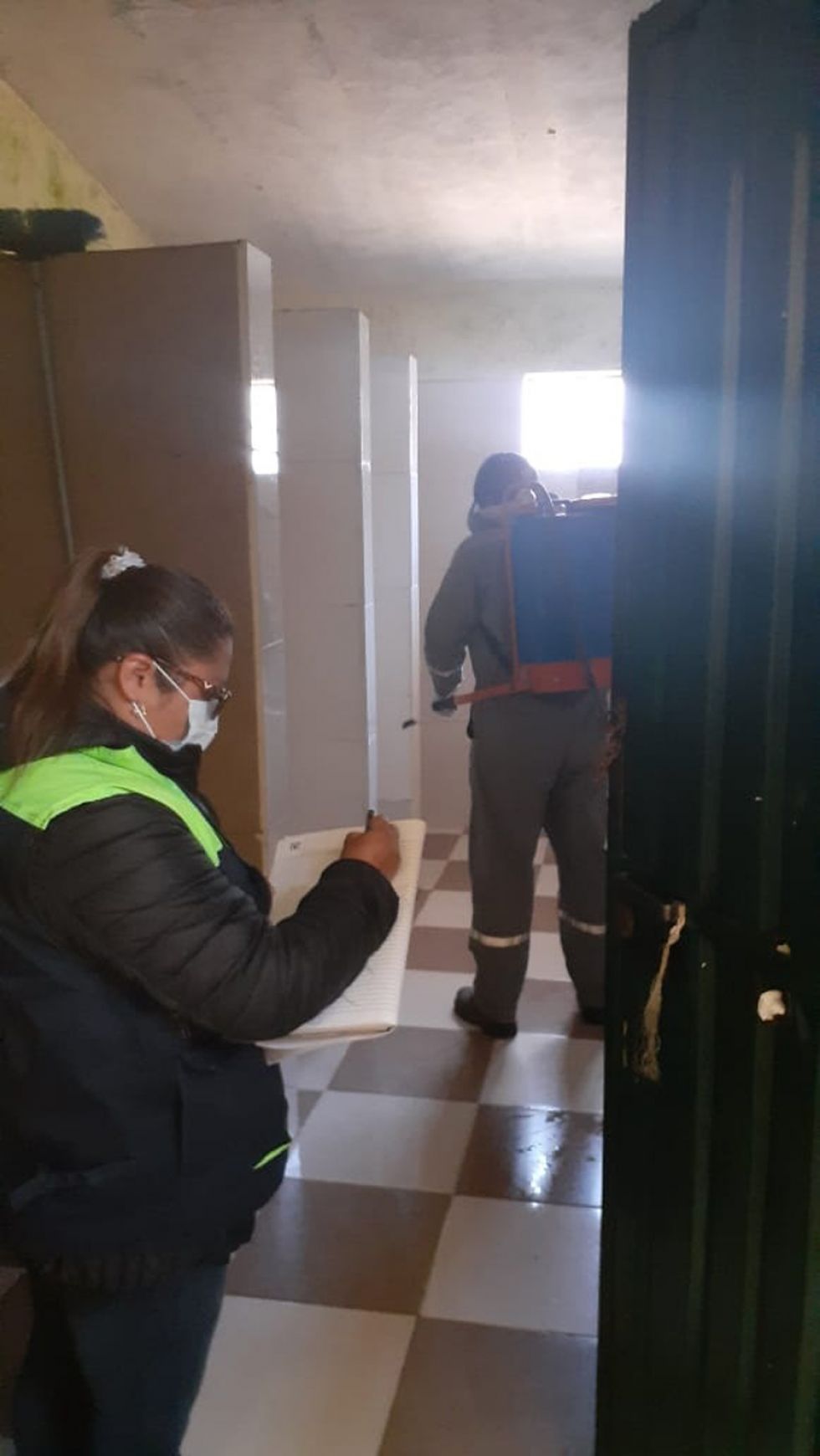 Sedes desinfecta centro de rehabilitación Cantumarca