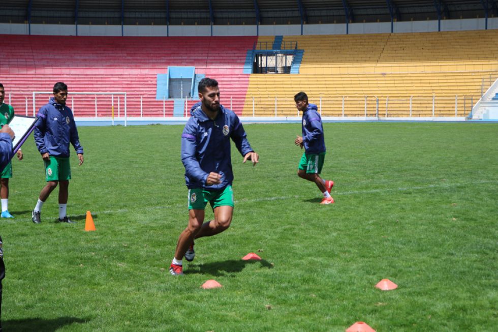 Domínguez jugará condicionado ante Bolívar
