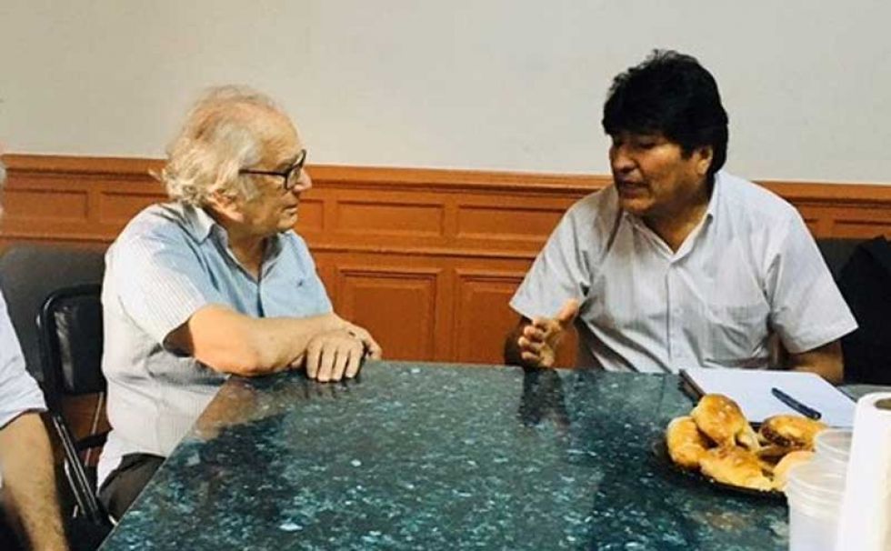 Pérez Esquivel postula a Evo para Premio Nobel de La Paz