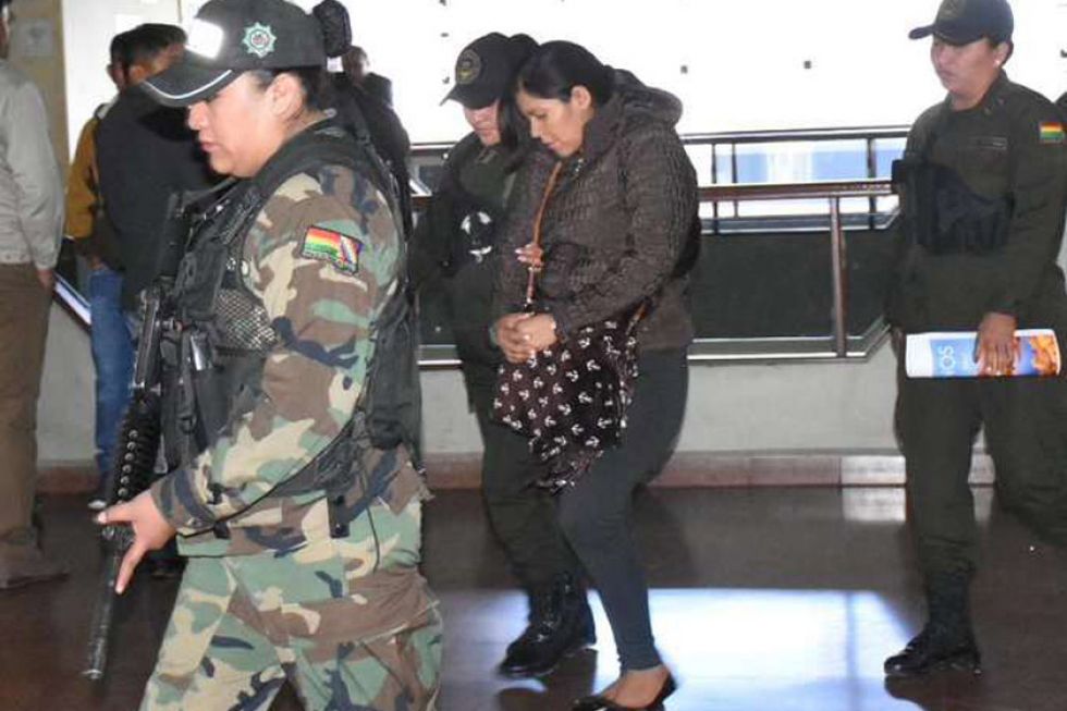 Condenan a 15 años de prisión a Elba Terán por tráfico de drogas