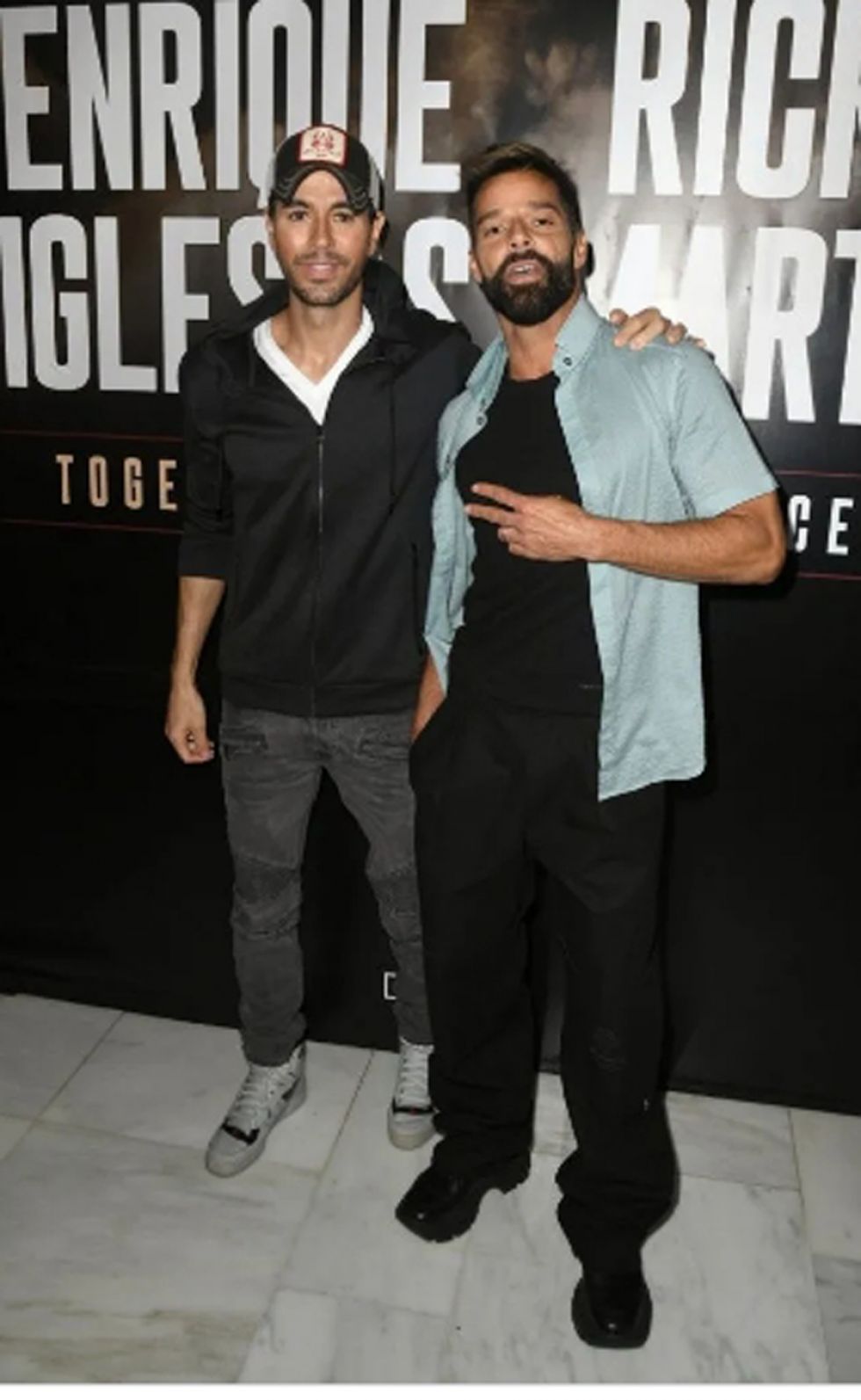 Ricky Martin y Enrique Iglesias anuncian gira conjunta