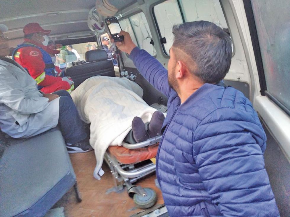 Una explosión causa herida grave en un minero
