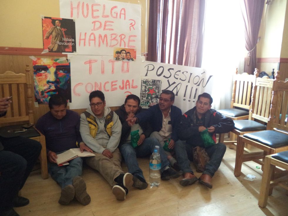 Militantes del MAS piden habilitar concejal suplente