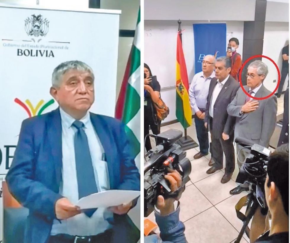 A través de una videoconferencia posesionan al gerente de BoA